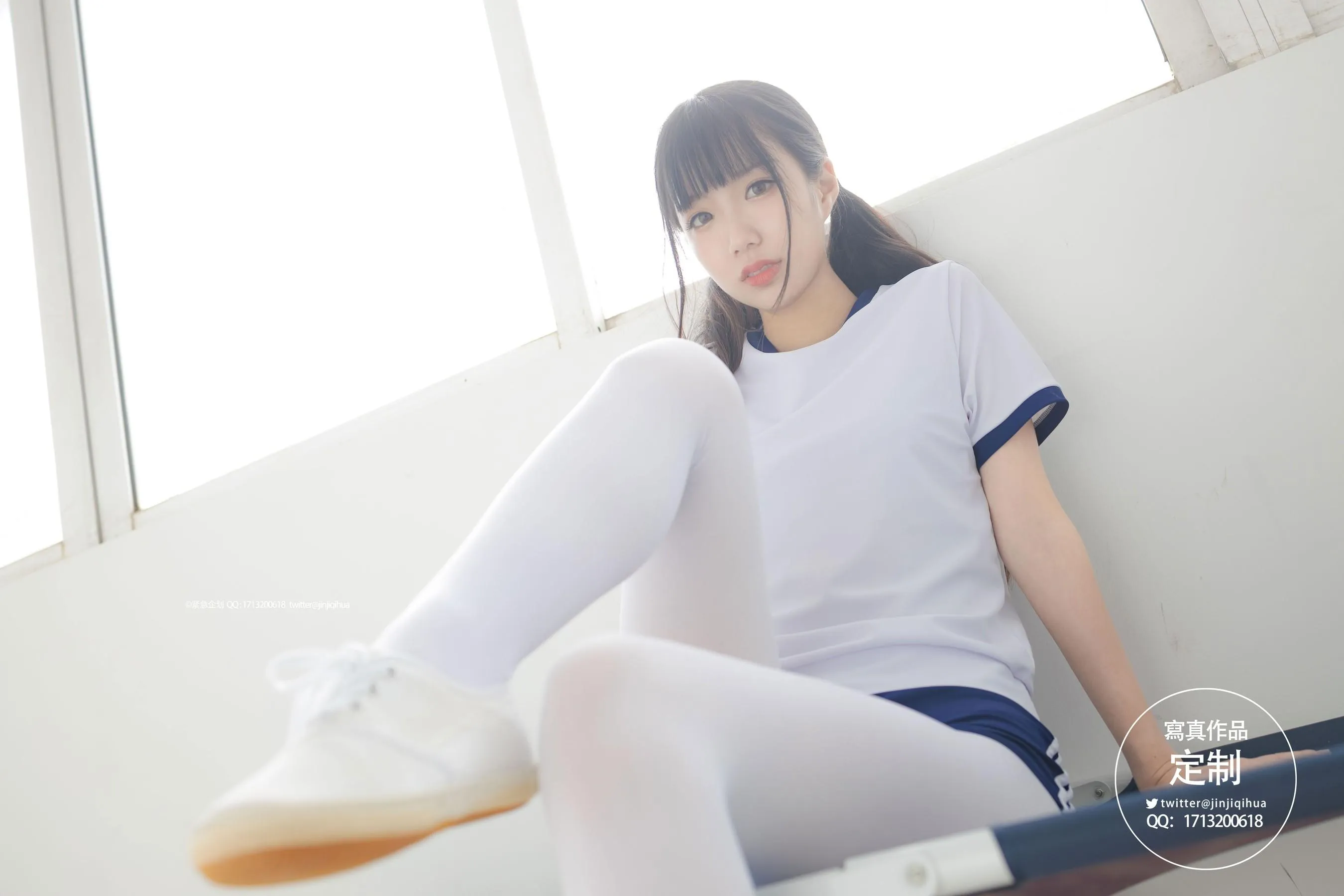 紧急企划 – NO.04 一只喵喵梓 白丝体操服 [70P]插图